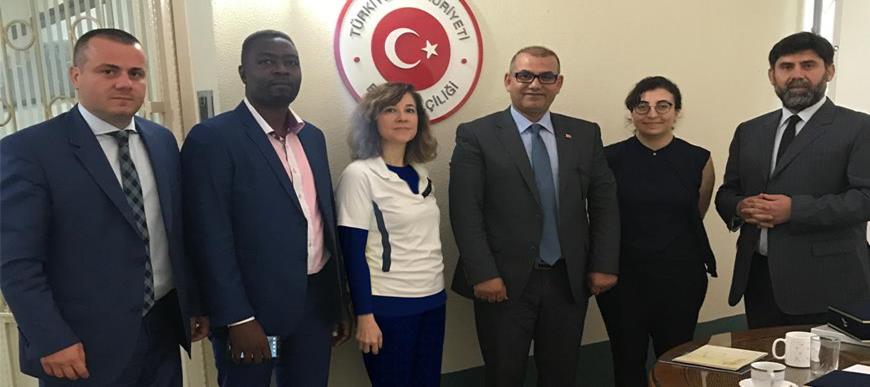 UGANDA BÜYÜKELÇİSİNE CC HOLDİNG ZİYARETİ