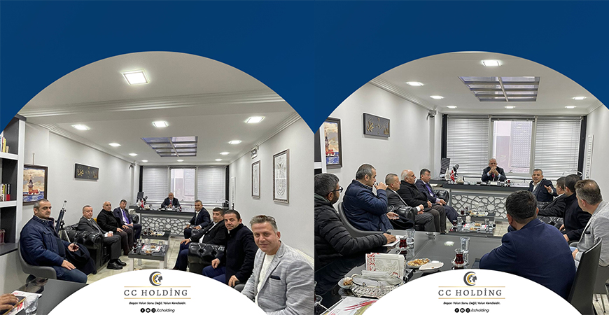 27. DÖNEM MİLLETVEKİLLERİNDEN CC HOLDİNG ZİYARETİ
