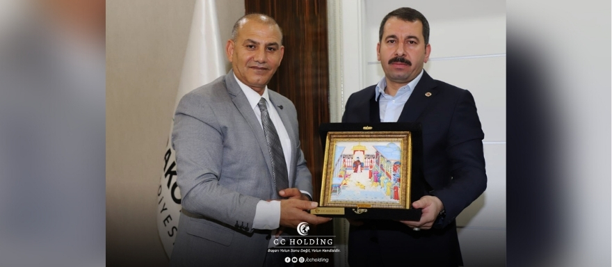 CC HOLDİNG’İN ŞANLIURFA KARAKÖPRÜ BELEDİYESİNE ZİYARETİ