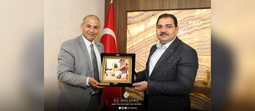 CC HOLDİNG’İN ŞANLIURFA HALİLİYE BELEDİYESİNE ZİYARETİ
