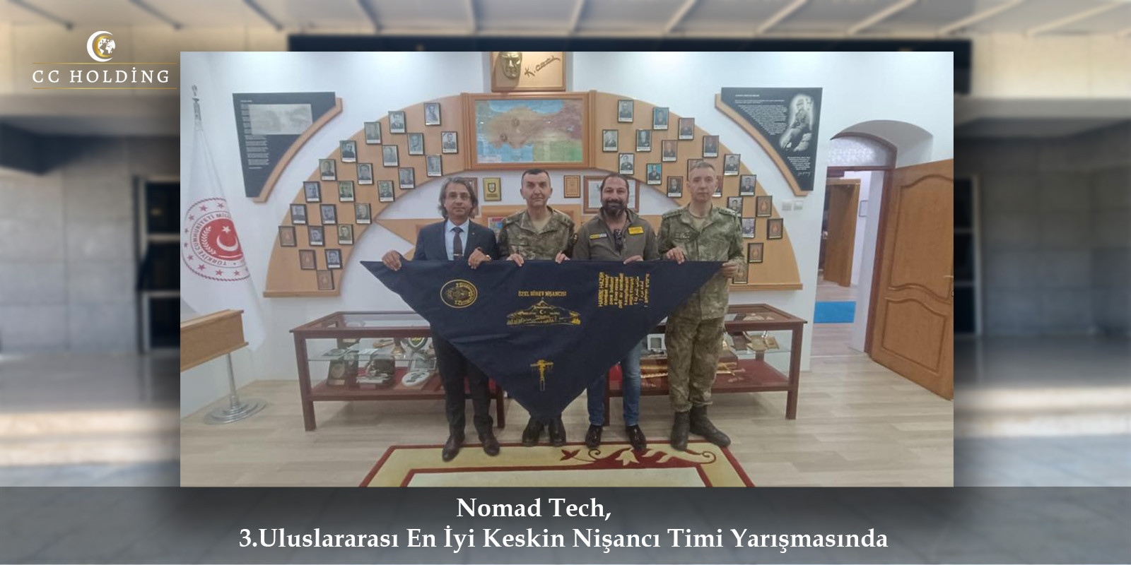 Nomad Tech, 3. Uluslararası En İyi Keskin Nişancı Timi Yarışması'nda Yer Aldı.