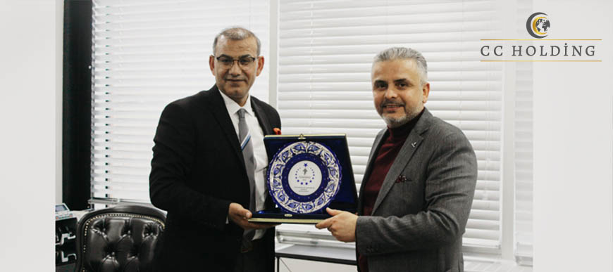 TÜMSİAD YETKİLİLERİ CC HOLDİNG’İ ZİYARET ETTİ