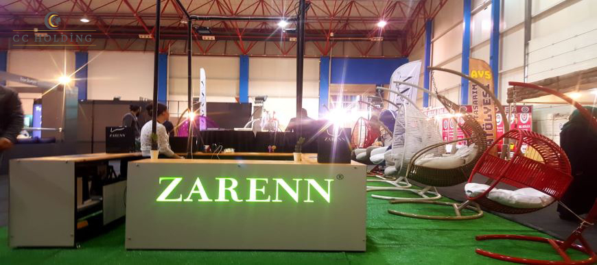 ZARENN RATTAN CNR İMOB MERSİN FUARINDA
